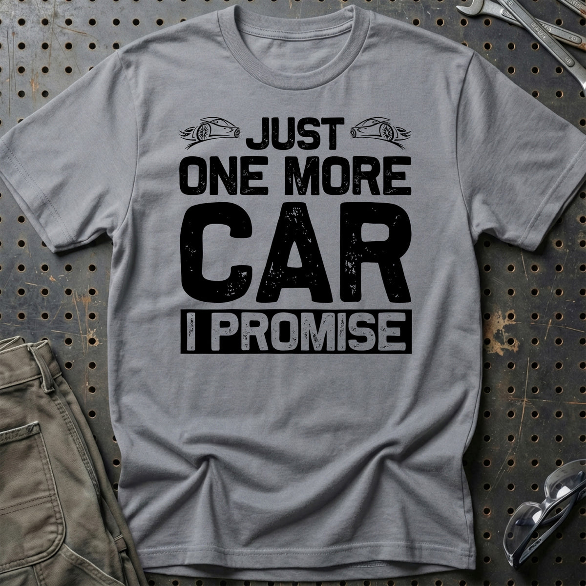 
Just One More Car I Promise T-Shirt – Grå Sport