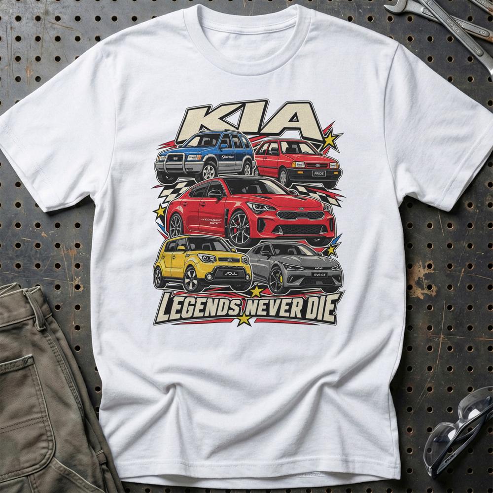 
Produktbillede af KIA Legends Never Die T-Shirt
