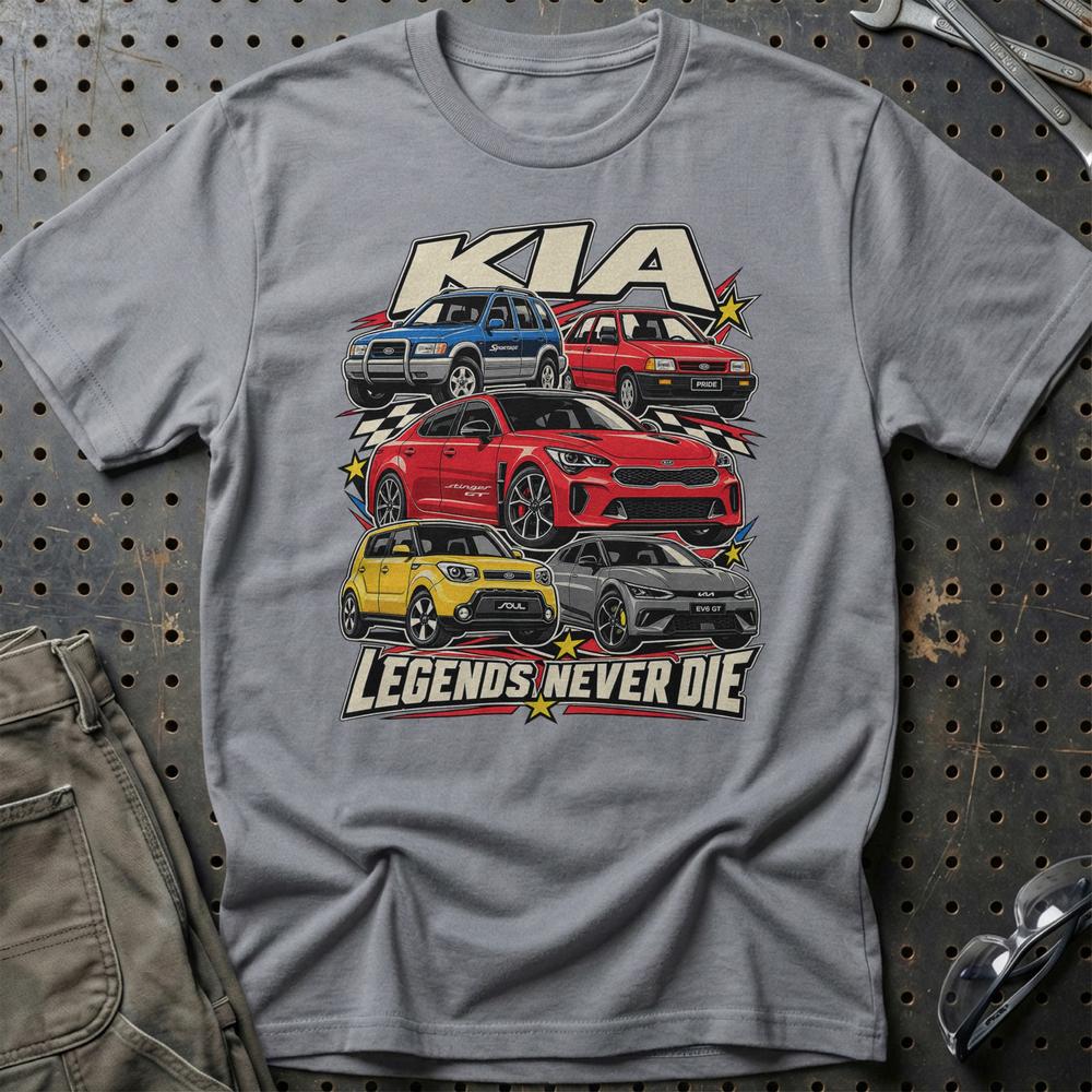 
Produktbillede af KIA Legends Never Die T-Shirt
