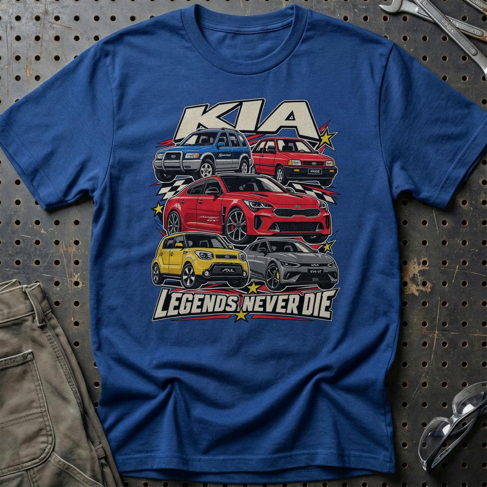 
Produktbillede af KIA Legends Never Die T-Shirt