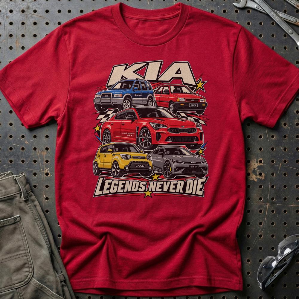 
Produktbillede af KIA Legends Never Die T-Shirt