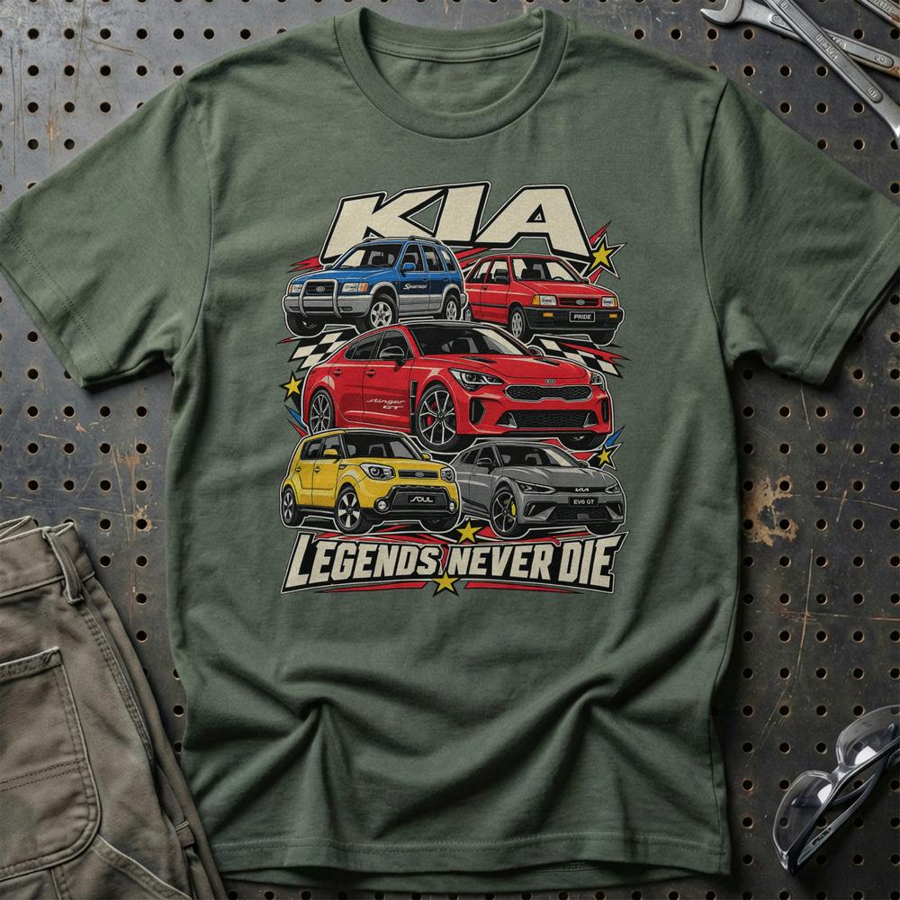 
Produktbillede af KIA Legends Never Die T-Shirt