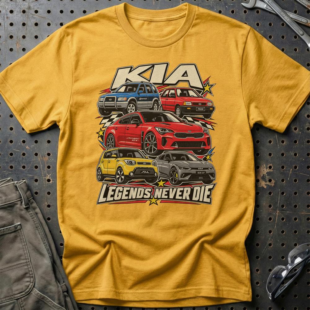 
Produktbillede af KIA Legends Never Die T-Shirt