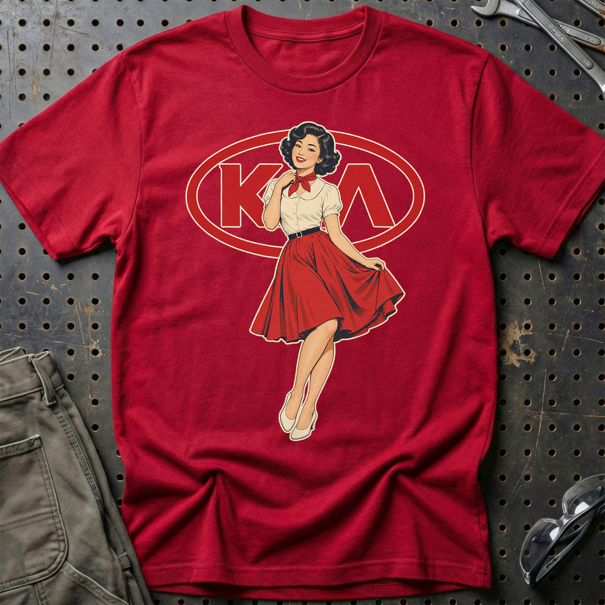 
Produktbillede af KIA Retro Pinup T-Shirt