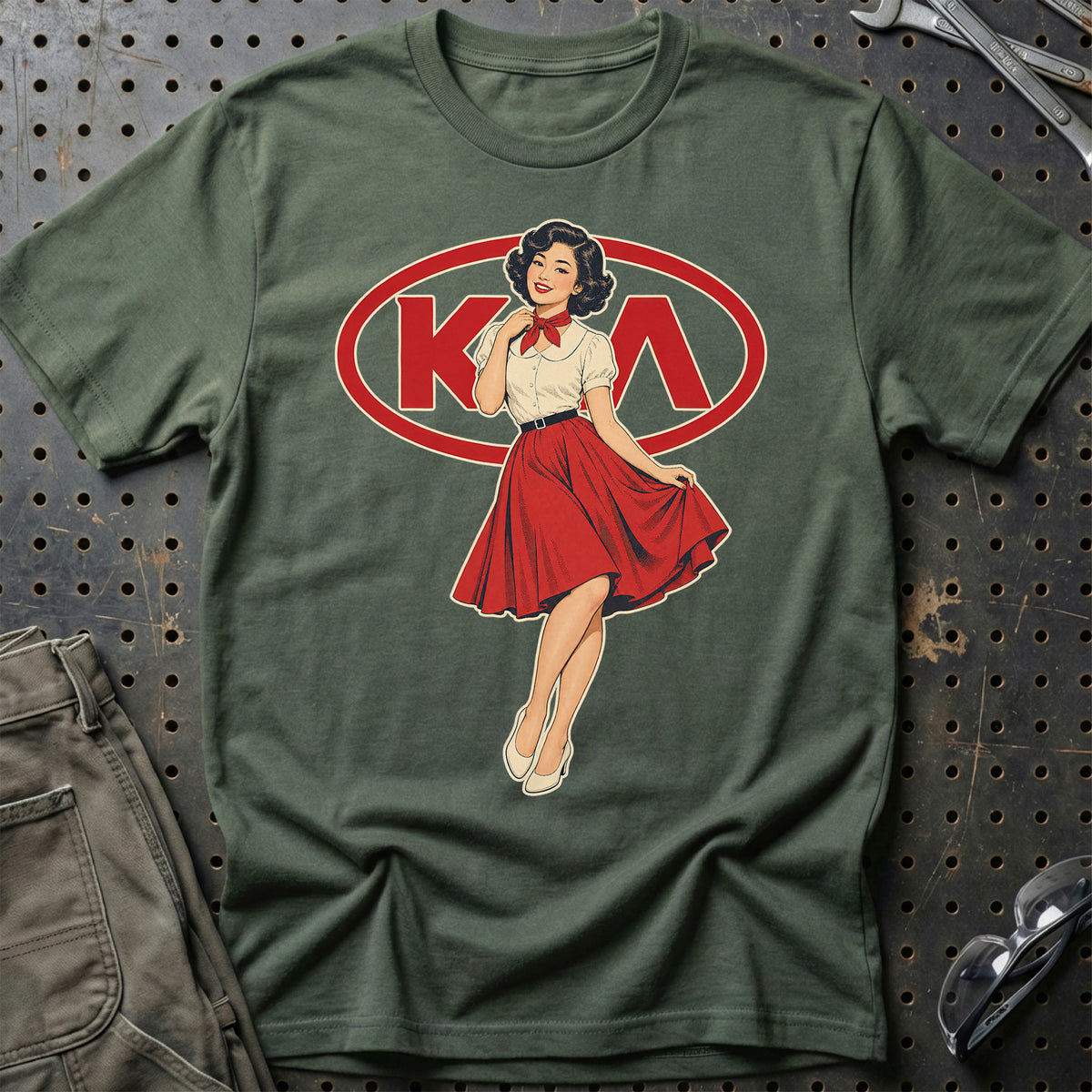 
Produktbillede af KIA Retro Pinup T-Shirt