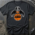 KTM Biker Vintage Style T-Shirt-Beklædning-KTM-Sort-S-Garage Culture Shop- garage - man cave - merchandise