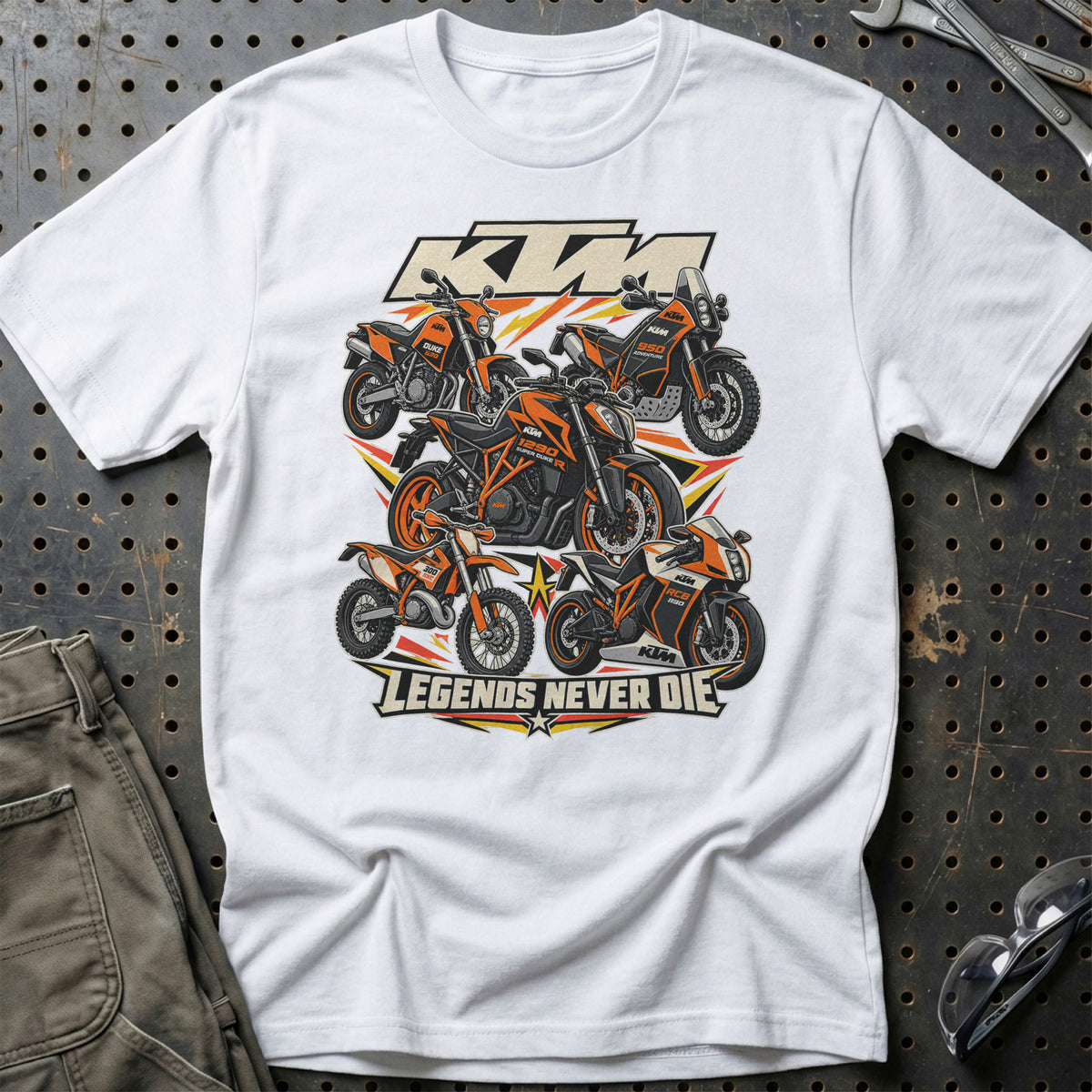 
Produktbillede af KTM Legends Never Die T-Shirt