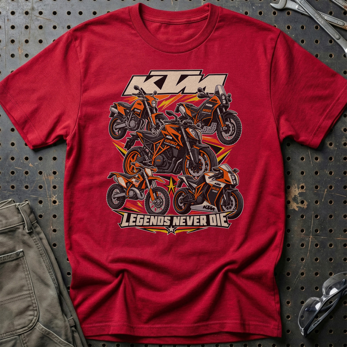 
Produktbillede af KTM Legends Never Die T-Shirt