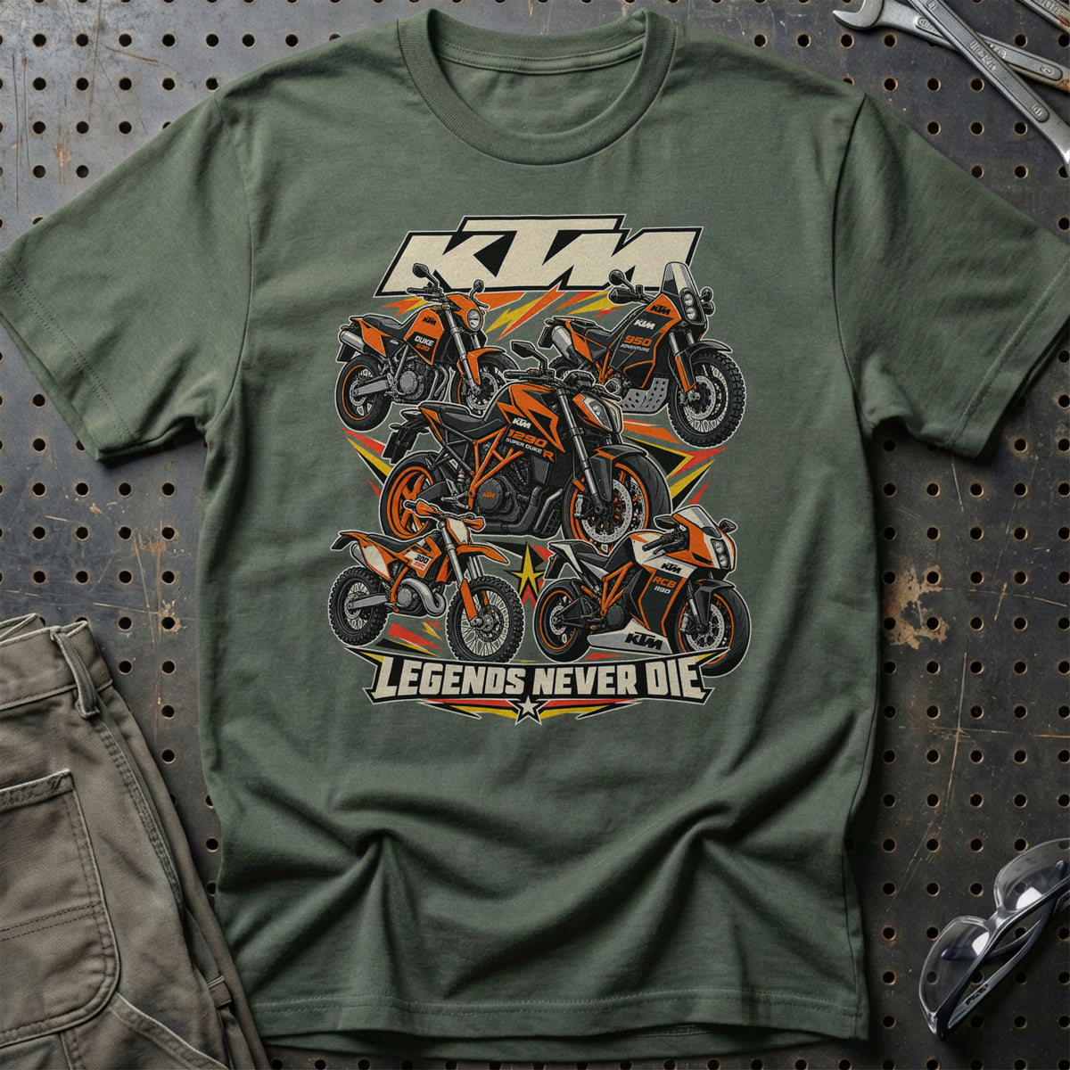 
Produktbillede af KTM Legends Never Die T-Shirt