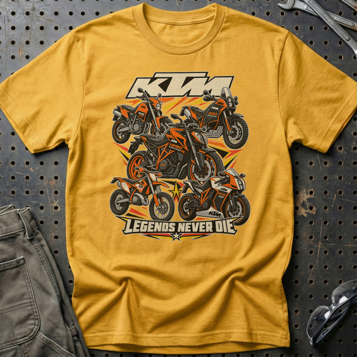 
Produktbillede af KTM Legends Never Die T-Shirt