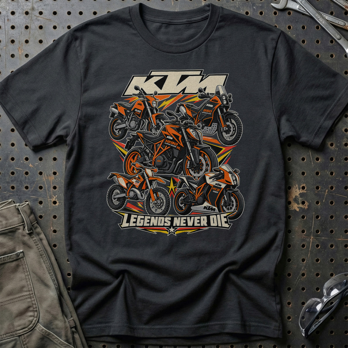 
Produktbillede af KTM Legends Never Die T-Shirt