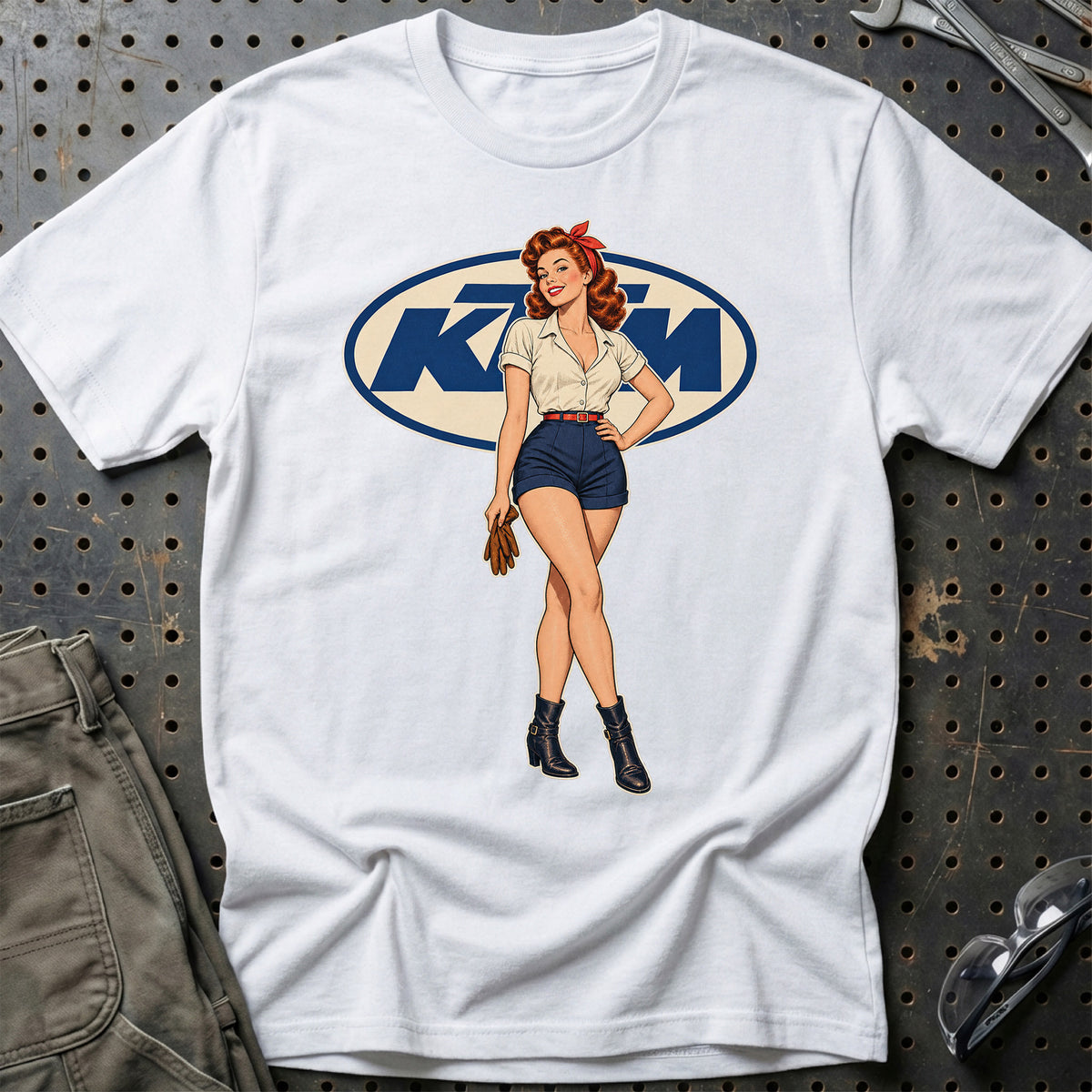 
Produktbillede af KTM Retro Pinup T-Shirt