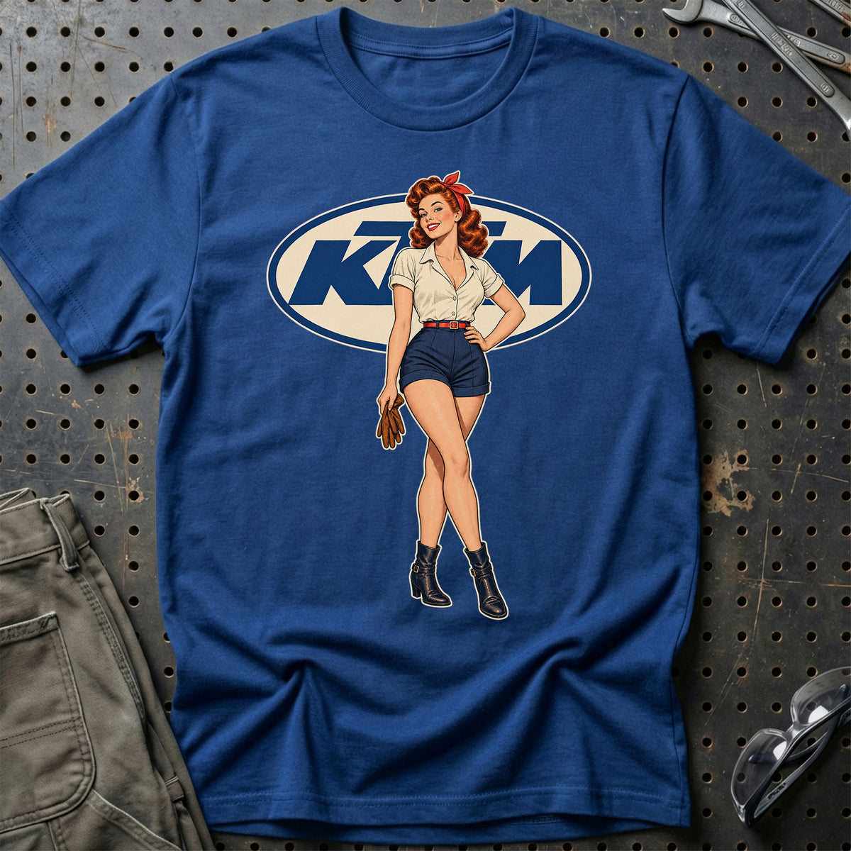 
Produktbillede af KTM Retro Pinup T-Shirt
