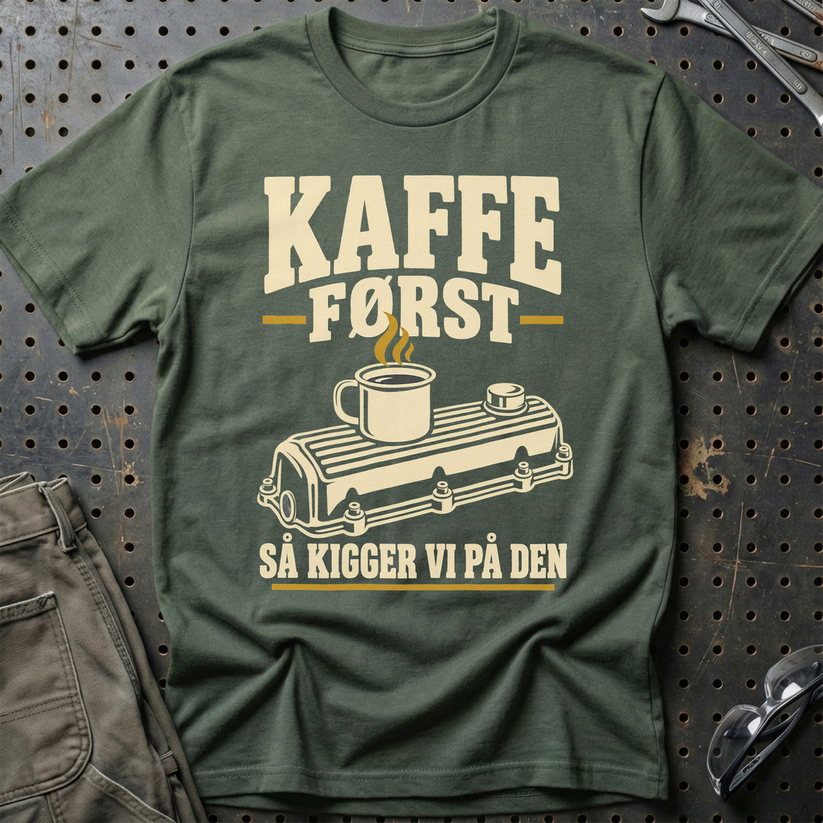 
Produktbillede af Kaffe først så kigger vi på den T-Shirt