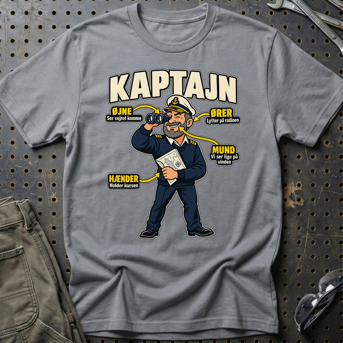 
Produktbillede af Kaptajn – Anatomi T-Shirt