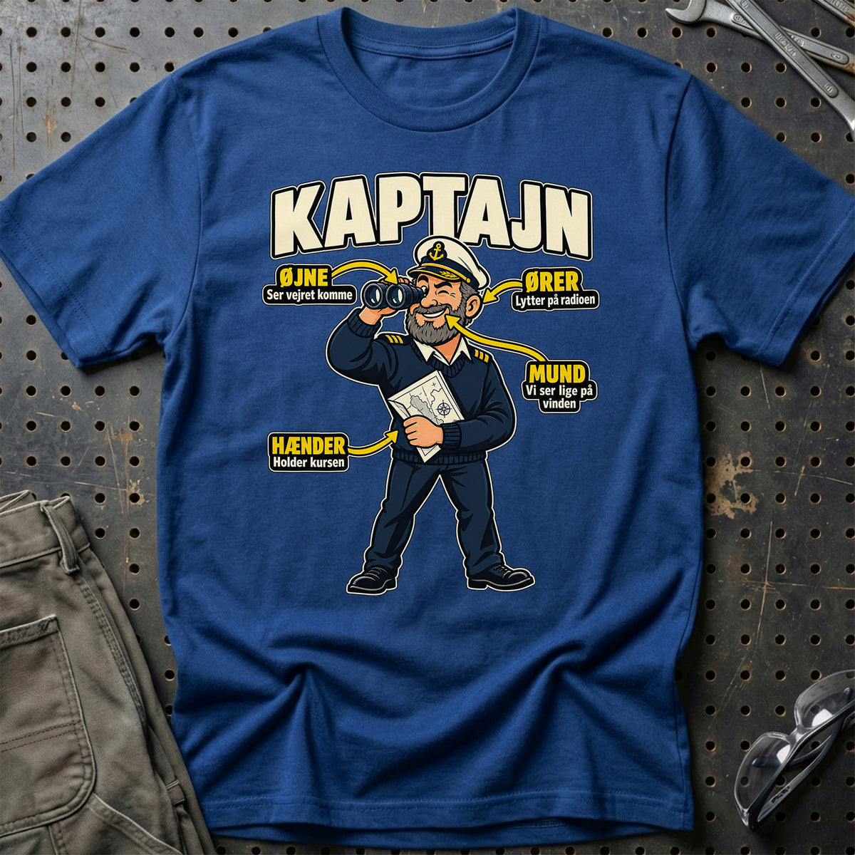 
Produktbillede af Kaptajn – Anatomi T-Shirt