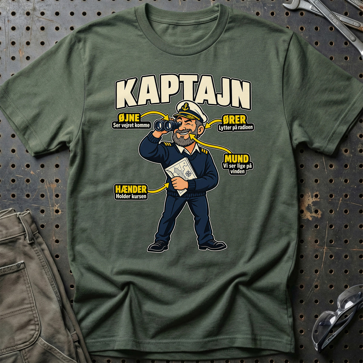 
Produktbillede af Kaptajn – Anatomi T-Shirt