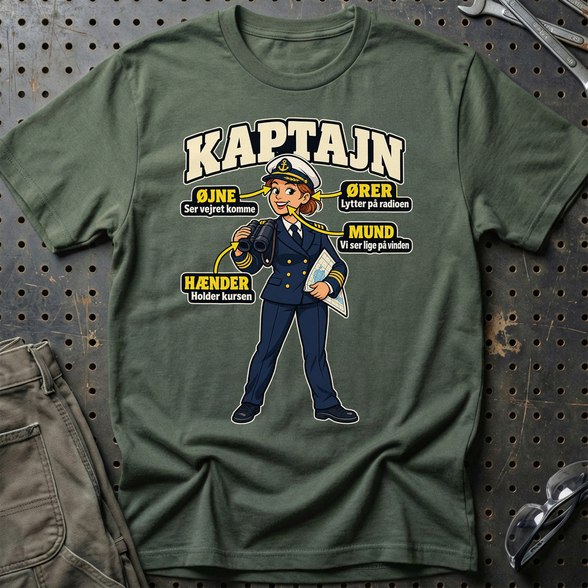 
Produktbillede af Kaptajn – Anatomi T-Shirt