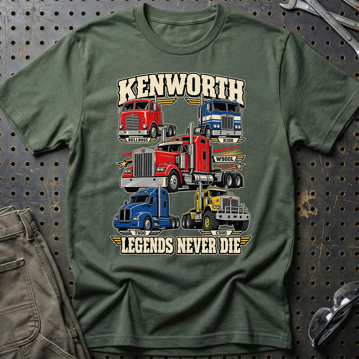 
Produktbillede af Kenworth Legends Never Die T-Shirt