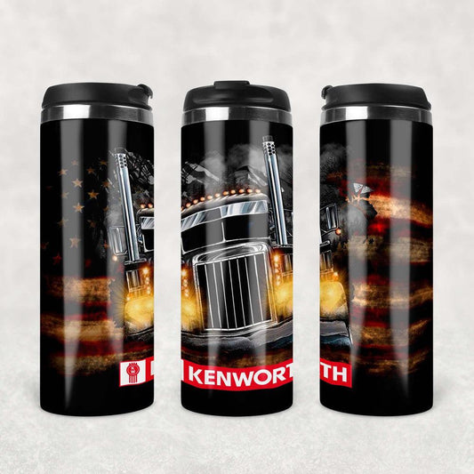 Kenworth Termokrus Tumbler Rustfrit Stål-Krus-Kenworth-Garage Culture Shop- garage - man cave - merchandise