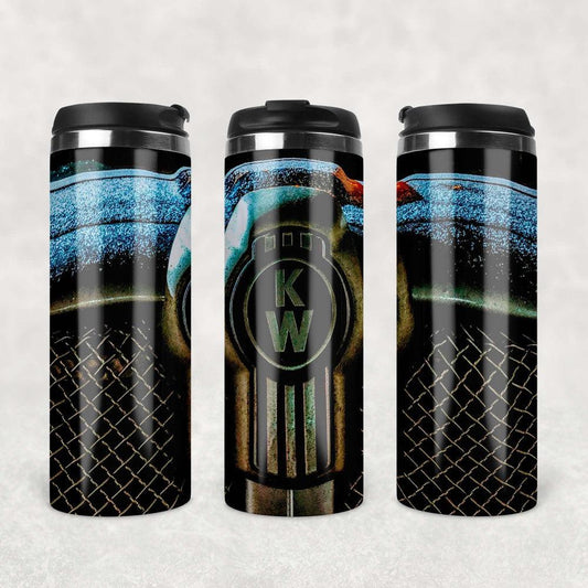 Kenworth Termokrus Tumbler Rustfrit Stål-Krus-Kenworth-Garage Culture Shop- garage - man cave - merchandise
