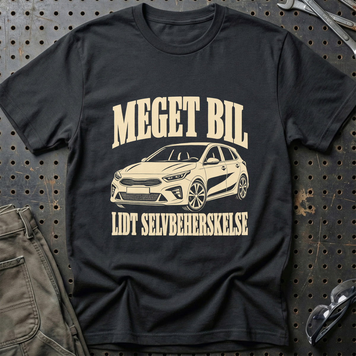 
Kia Ceed III CD – Meget bil lidt selvbeherskelse – Unisex T-Shirt – Sort