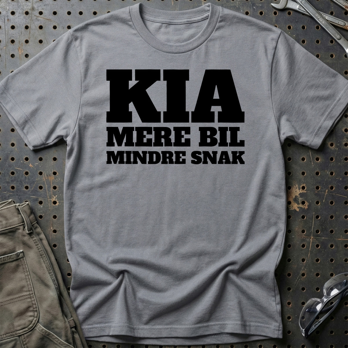 
Produktbillede af Kia – Mere Bil – Mindre Snak T-Shirt