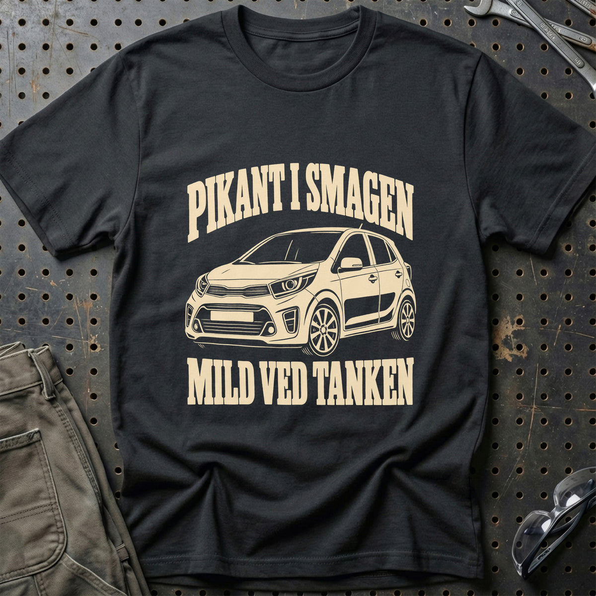 
Kia Picanto III JA – Pikant i smagen mild ved tanken – Unisex T-Shirt – Sort
