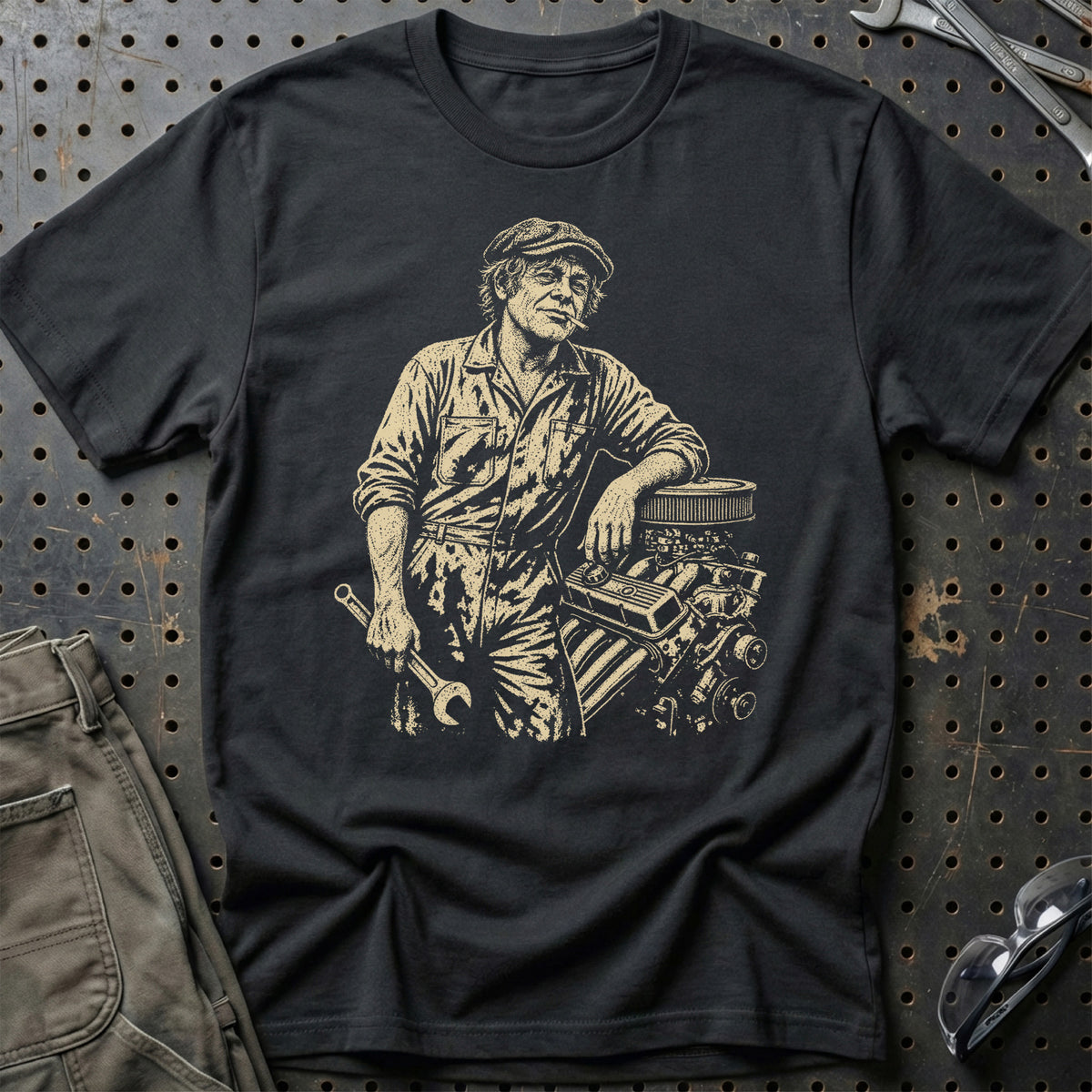 
Kim Larsen – I garagen – Unisex T-Shirt – Sort