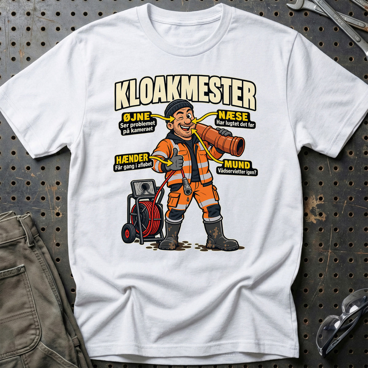 
Produktbillede af Kloakmester – Anatomi T-Shirt