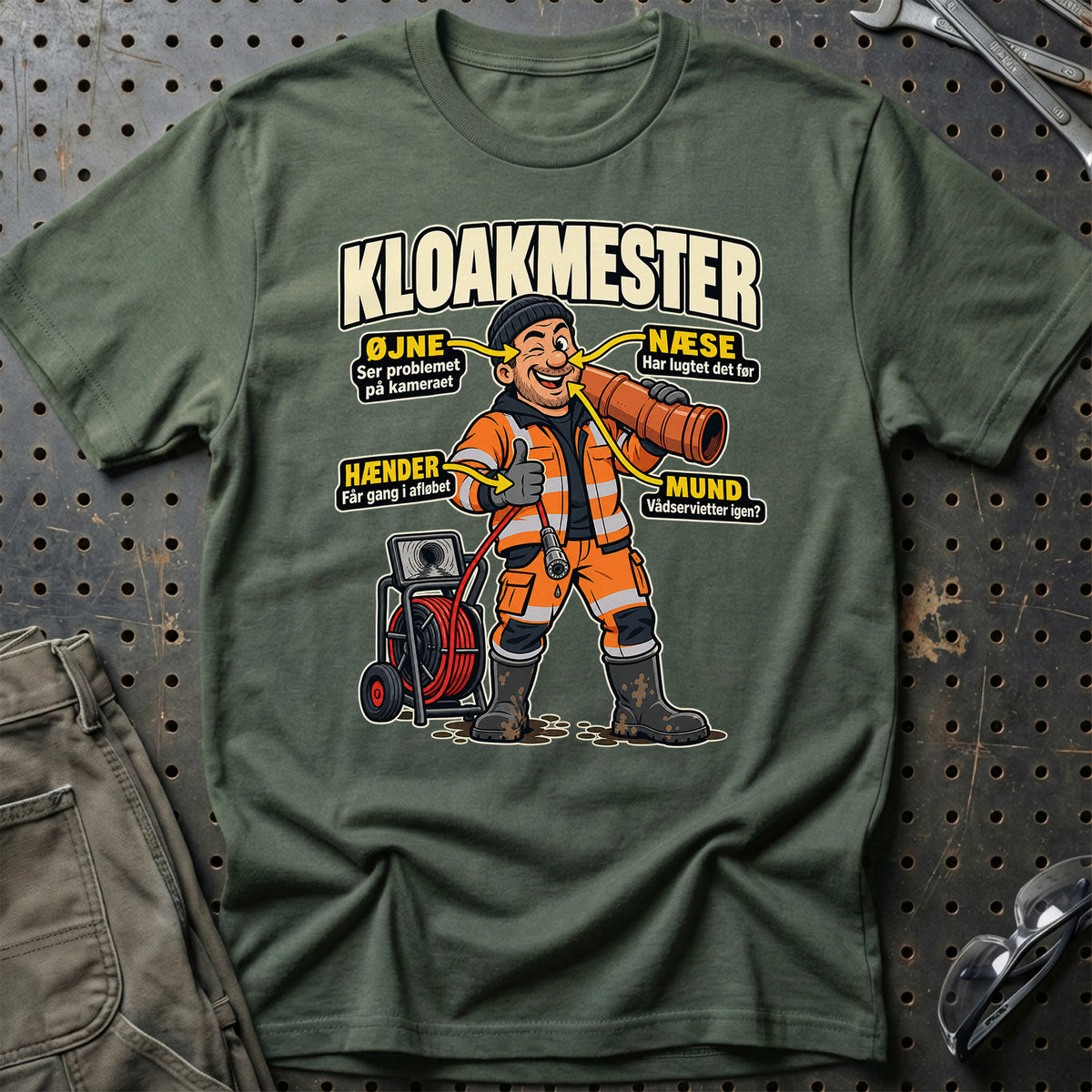 
Produktbillede af Kloakmester – Anatomi T-Shirt