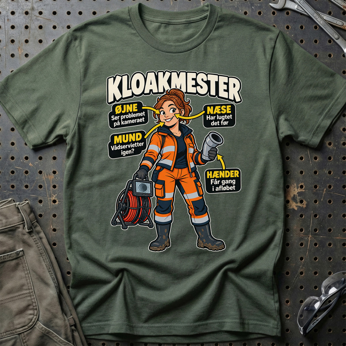 
Produktbillede af Kloakmester – Anatomi T-Shirt
