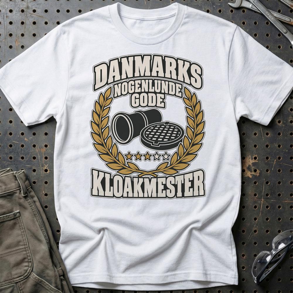 
Produktbillede af Kloakmester – Danmarks Nogenlunde Gode T-Shirt