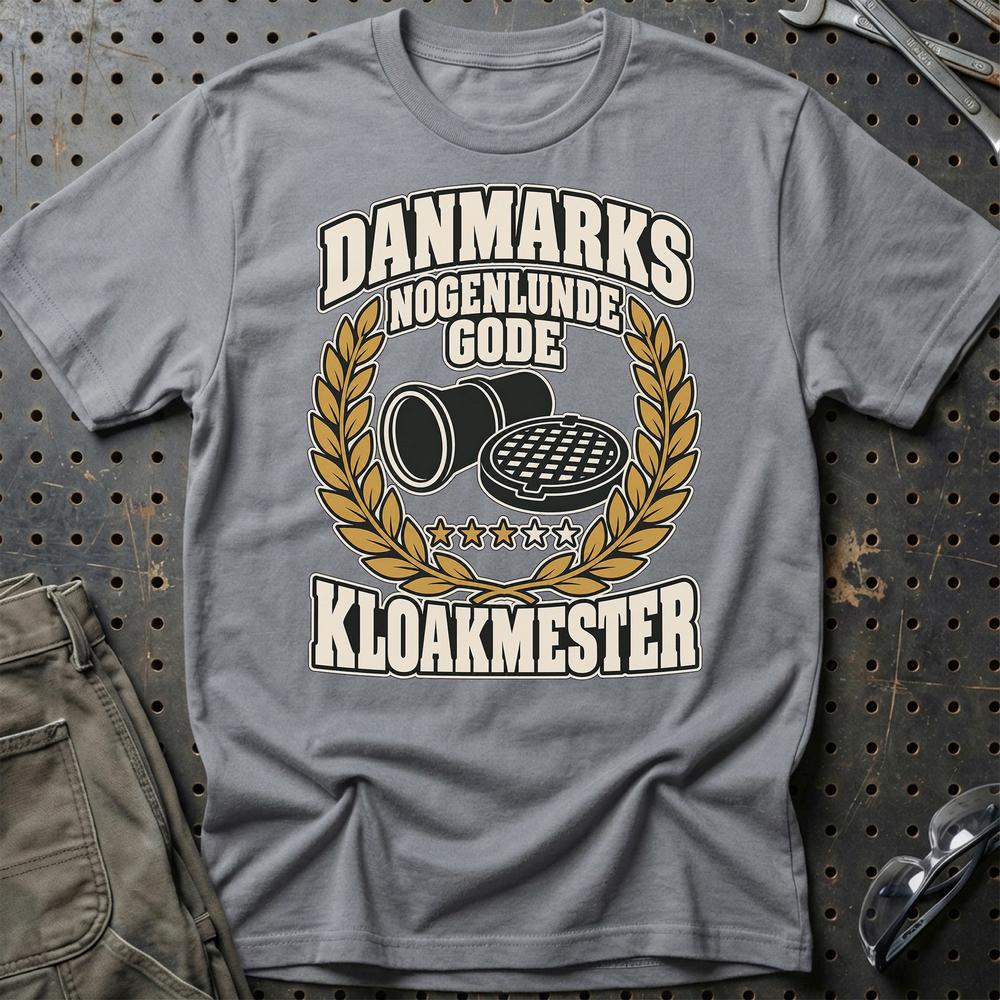 
Produktbillede af Kloakmester – Danmarks Nogenlunde Gode T-Shirt