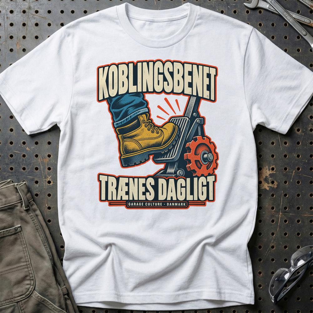
Produktbillede af Koblingsbenet Trænes Dagligt T-Shirt