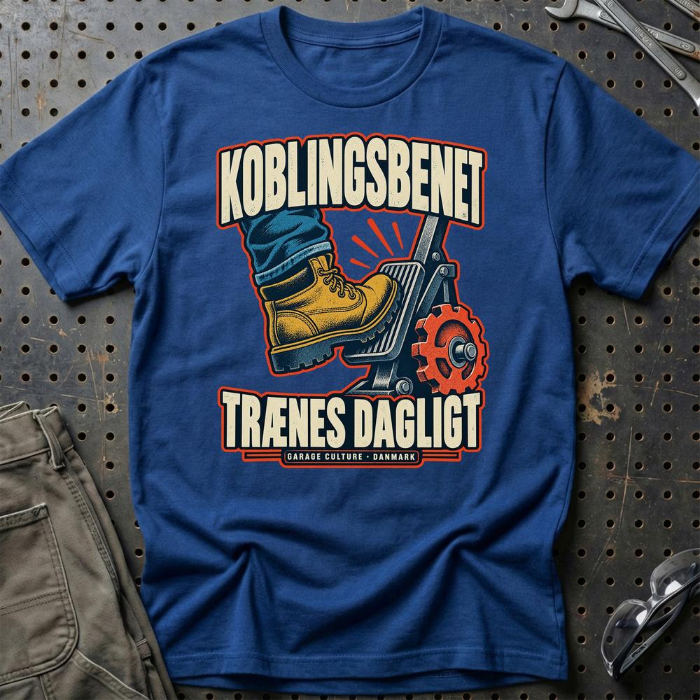 
Produktbillede af Koblingsbenet Trænes Dagligt T-Shirt