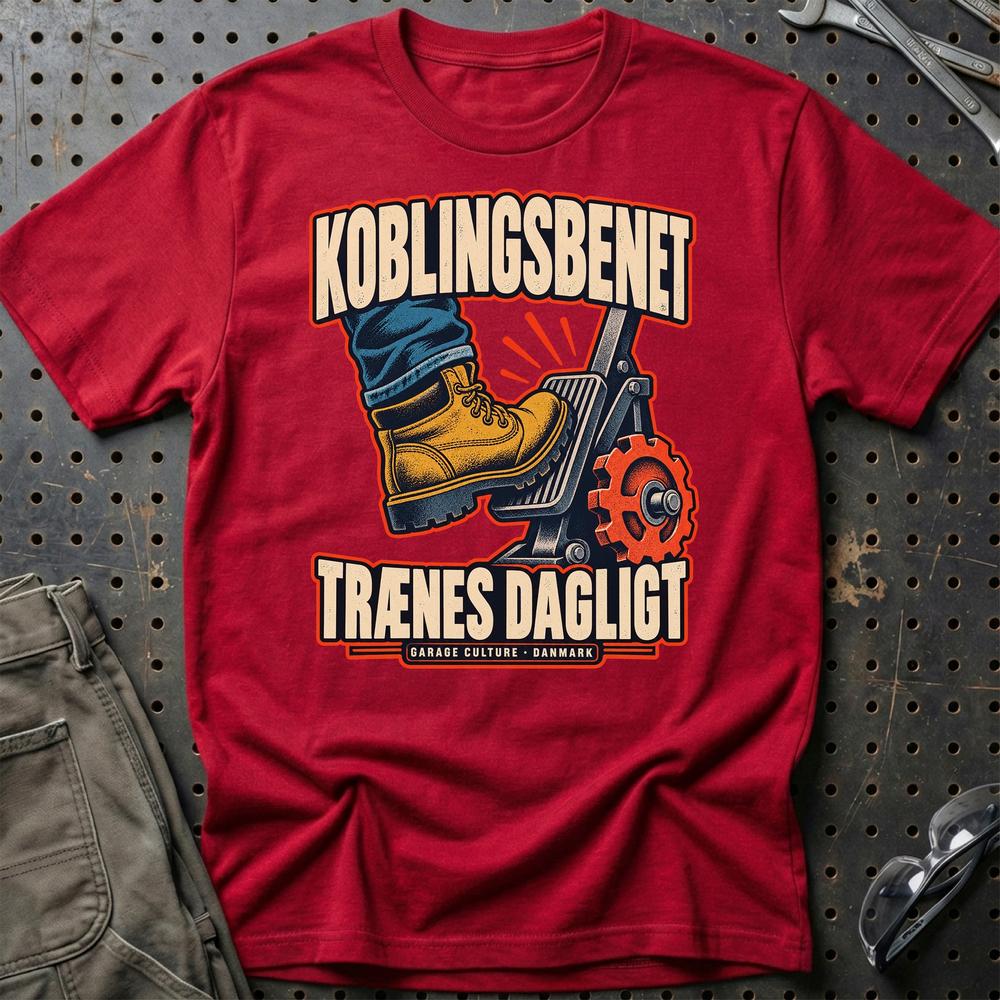
Produktbillede af Koblingsbenet Trænes Dagligt T-Shirt