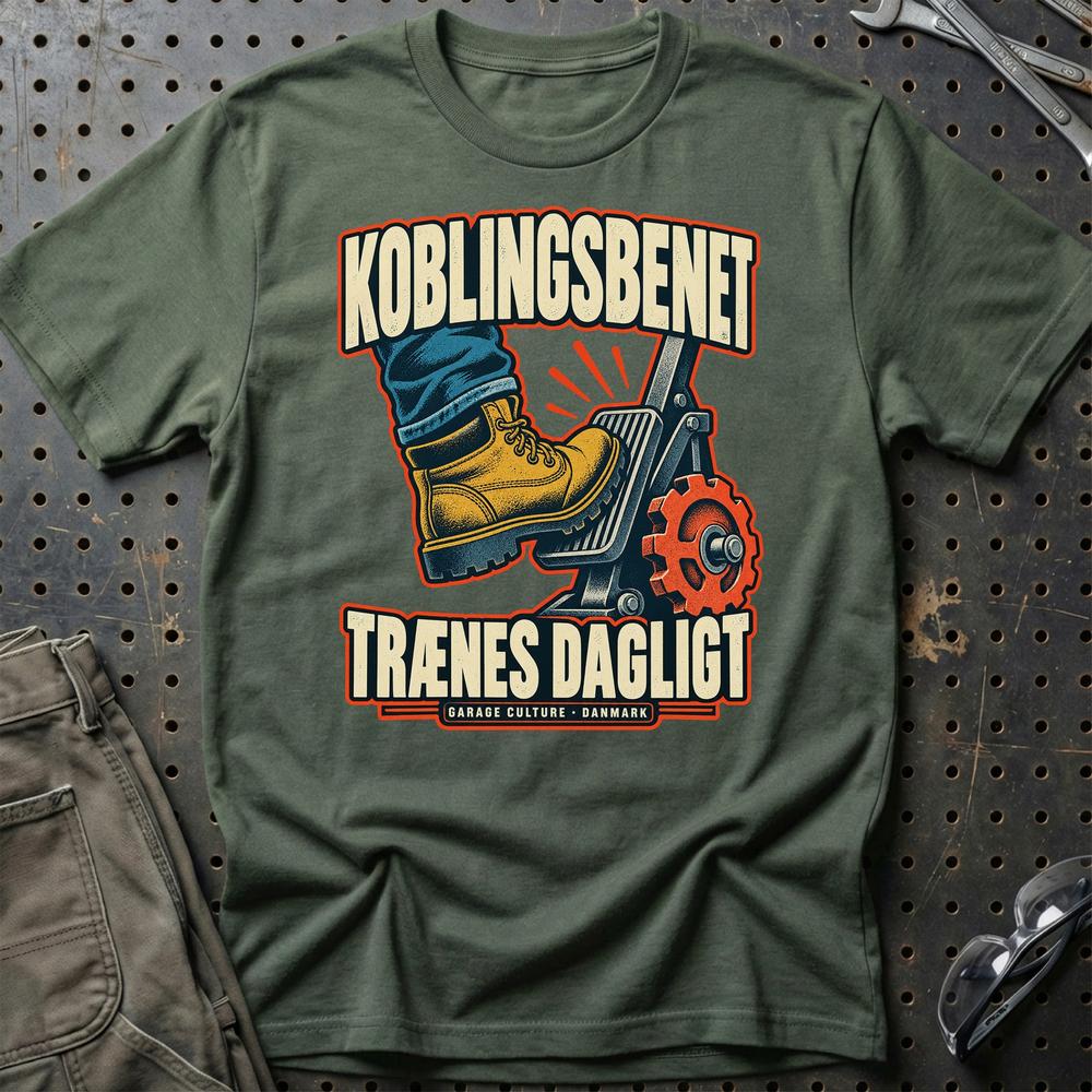 
Produktbillede af Koblingsbenet Trænes Dagligt T-Shirt