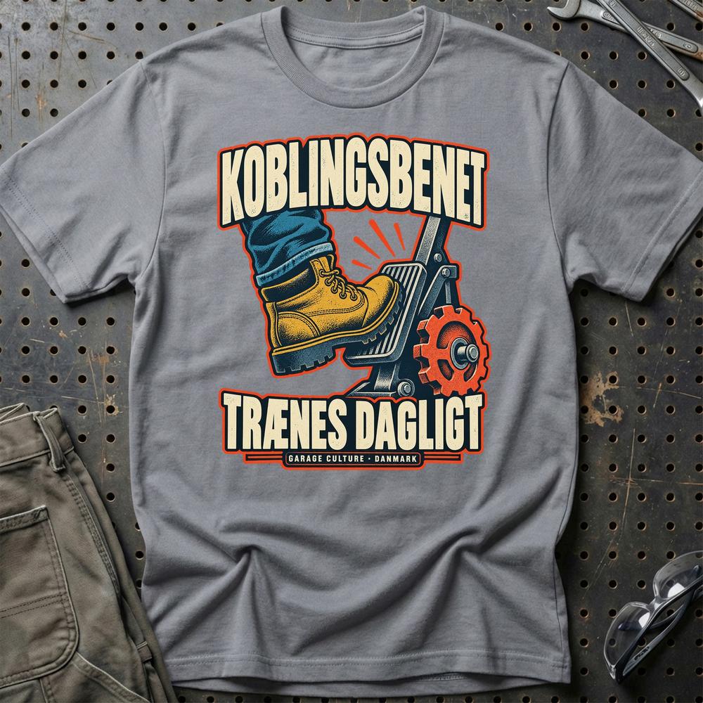 
Produktbillede af Koblingsbenet Trænes Dagligt T-Shirt