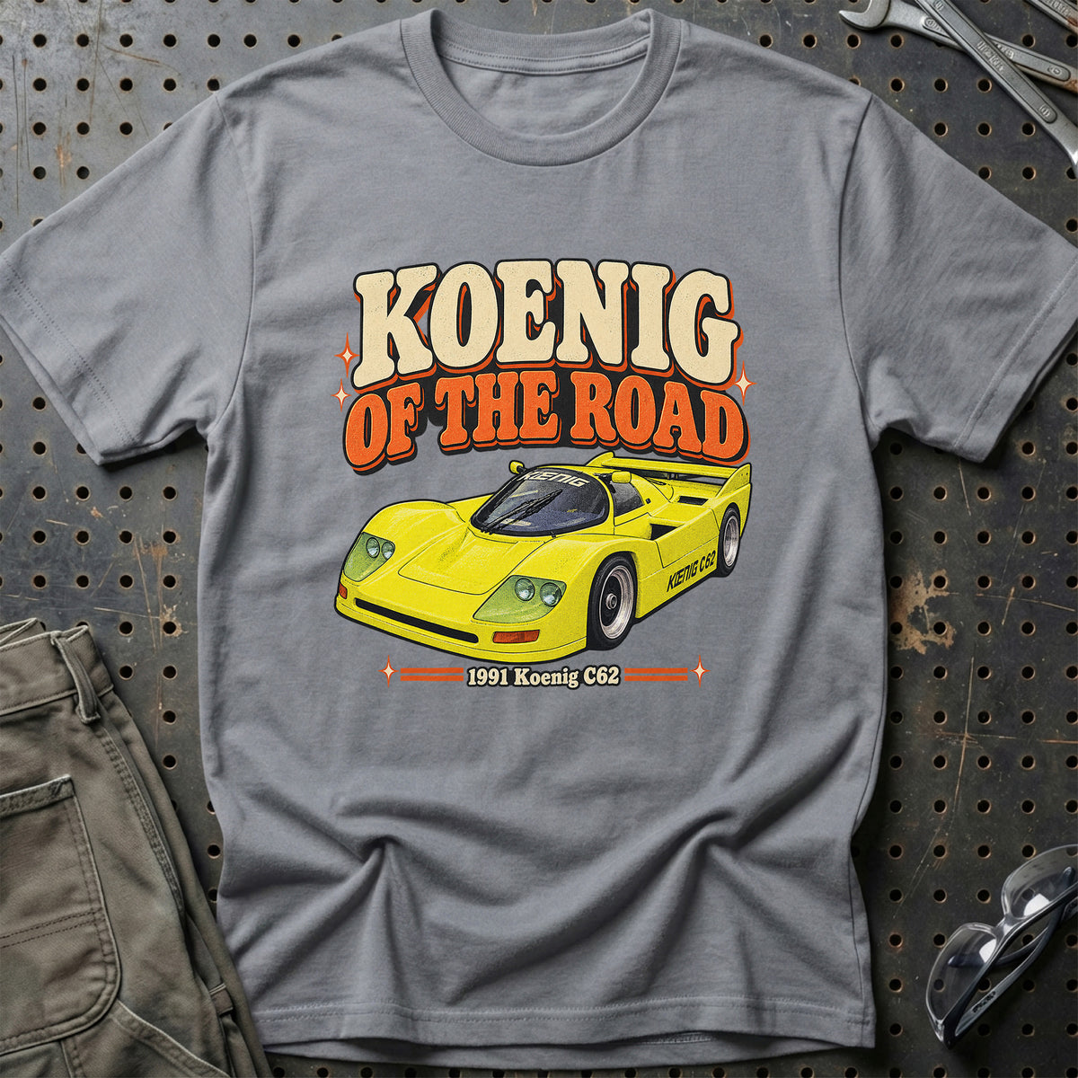 
Koenig C62 1991 – Koenig of the Road T-Shirt – Grå Sport