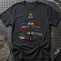 Koenigsegg Juletræ T-Shirt-Beklædning-Koenigsegg-Sort-S-Garage Culture Shop- garage - man cave - merchandise