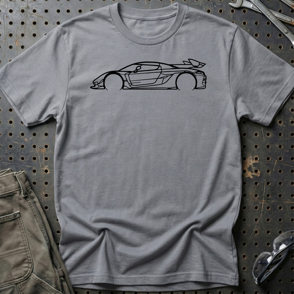
Produktbillede af Koeningsegg Jesko Outline T-Shirt