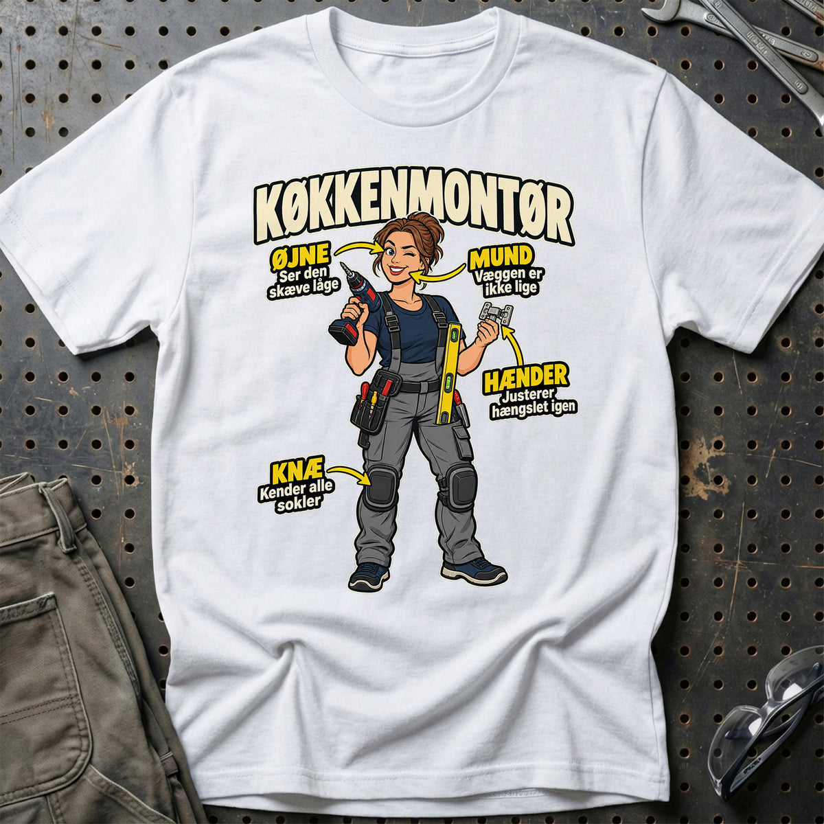 
Produktbillede af Køkkenmontør – Anatomi T-Shirt
