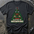 
Køkkenmontør – Julehygge – Unisex T-Shirt – Sort