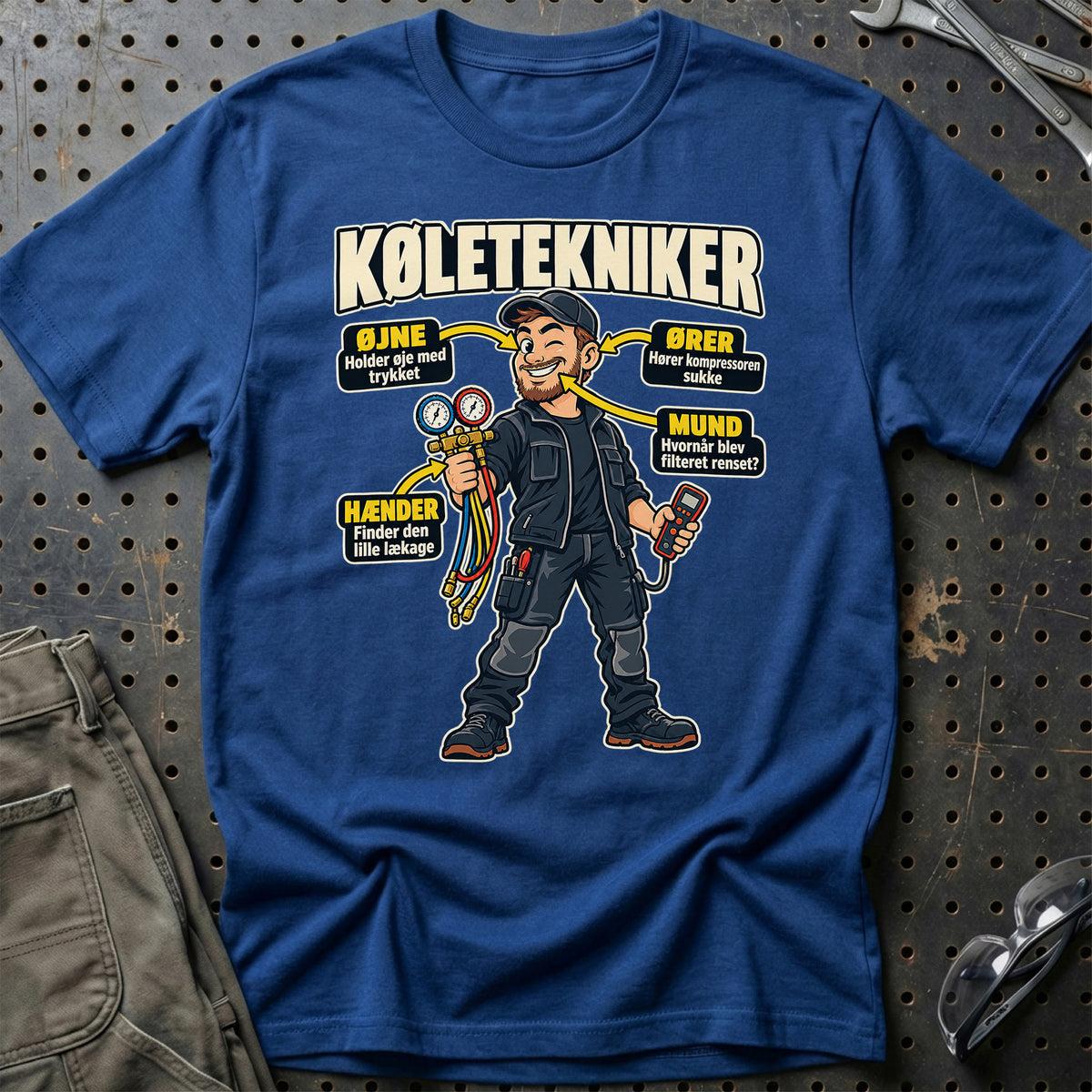 
Produktbillede af Køletekniker – Anatomi T-Shirt