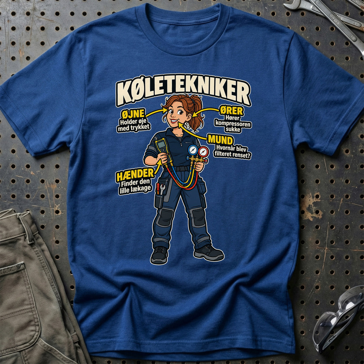 
Produktbillede af Køletekniker – Anatomi T-Shirt