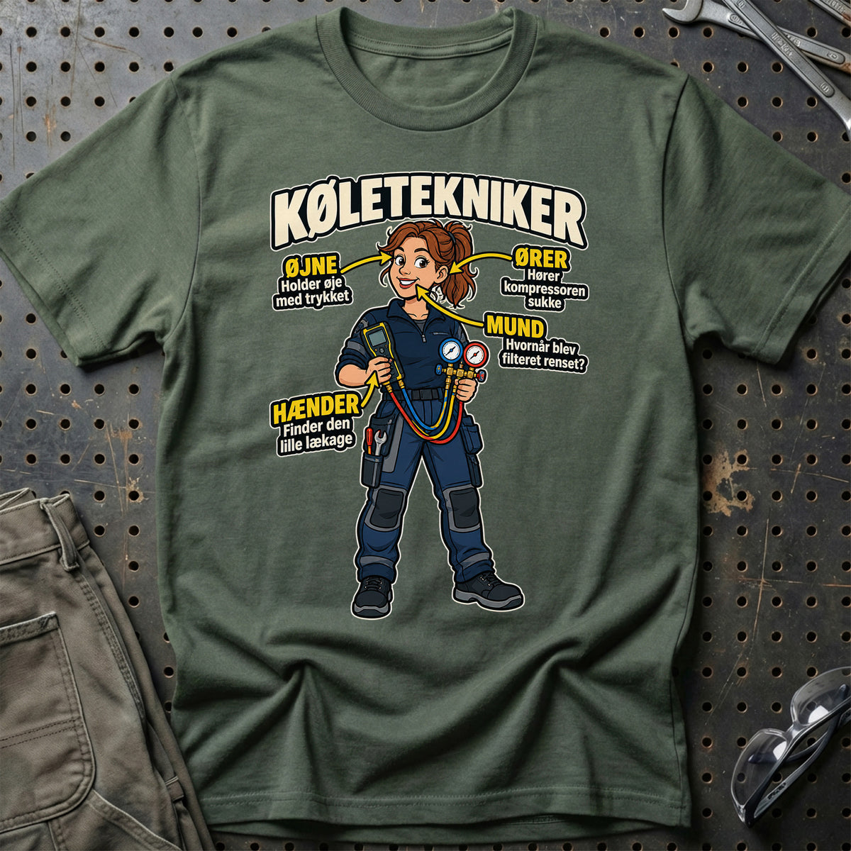 
Produktbillede af Køletekniker – Anatomi T-Shirt