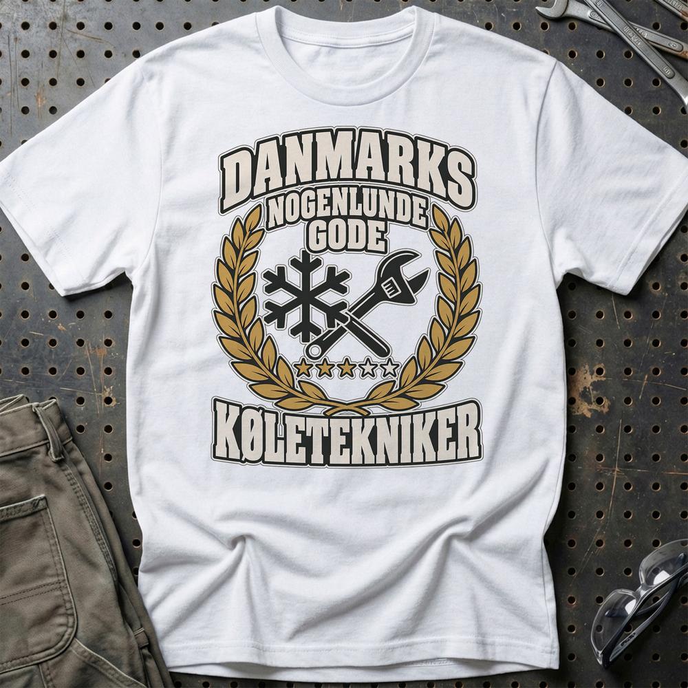 
Produktbillede af Køletekniker – Danmarks Nogenlunde Gode T-Shirt