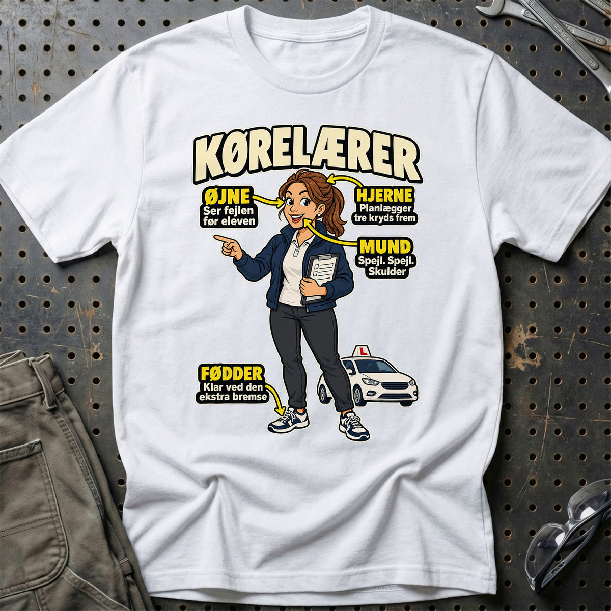 
Produktbillede af Kørelærer – Anatomi T-Shirt