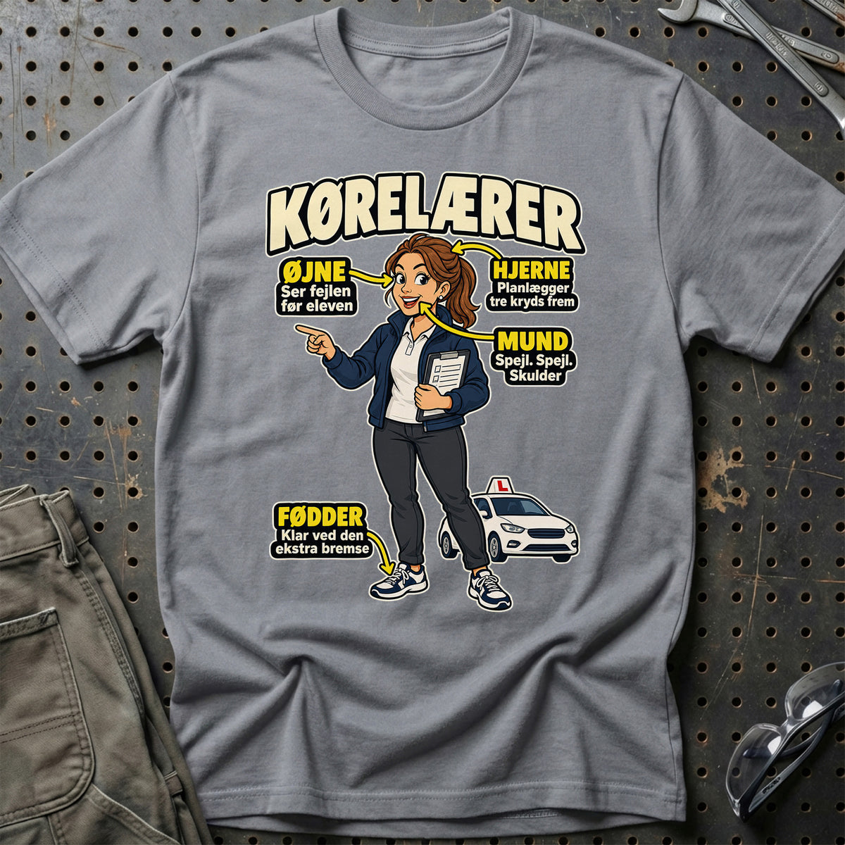 
Produktbillede af Kørelærer – Anatomi T-Shirt